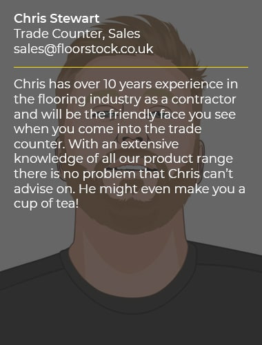 Chris Stewart Trade Counter Sales