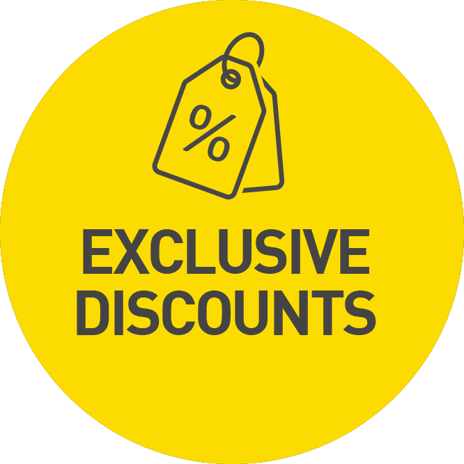 Exclusive Discounts