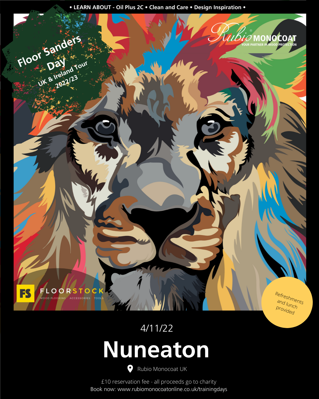 Rubio Monocoat Floor Sander Day