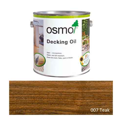 0.125ltr: Osmo - Decking Oil - Teak Oil - (007A)