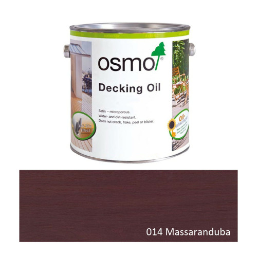 2.5ltr: Osmo - Decking Oil - Massaranduba - (014D) 