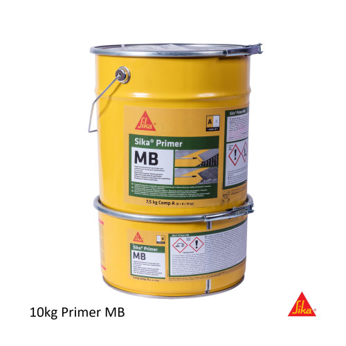 10Kg Tins: Sika - Primer MB - (Part A: 8kg UN3082 CL 9 PG III ADR - Part B: 3kg UN1760 CL 8 PG II)