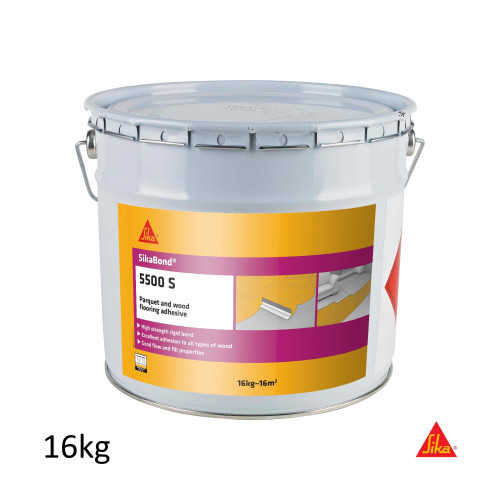 16Kg Tin SikaBond 5500S Wood Flooring Adhesive **ADR UN 1133 CL3