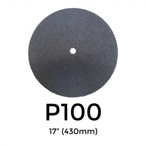 P100 - Starcke - Silicon Carbide - Double Sided Sanding Discs - 430mm - 17"