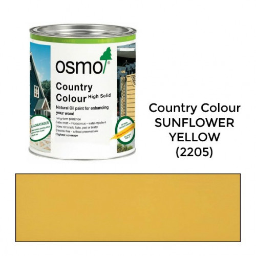5ml: Osmo - Sachet - Country Colour - Sunflower yellow - (2205S)