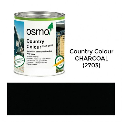 5ml: Osmo - Sachet - Country Colour - Charcoal - (2703S)