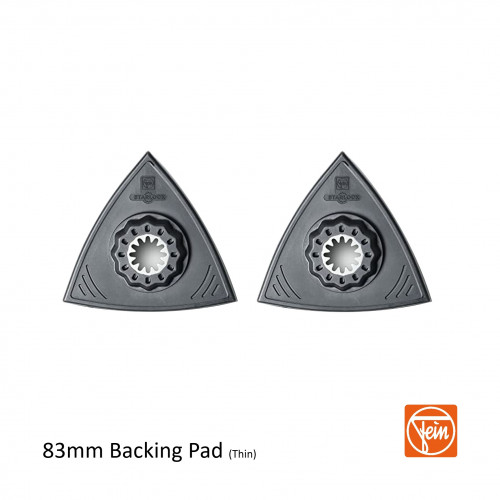 1pk: Fein - Starlock - Hook & Loop Backing Pads - Thin - 3mm - (2/pk)