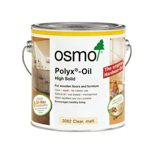 10ltr: Osmo - Polyx Oil - Original - Clear Matt - (3062E)