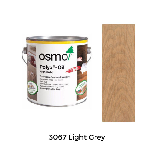 0.125ltr: Osmo - Polyx Oil - Tints - Light Grey - (3067A)