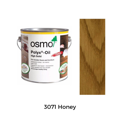 0.125ltr: Osmo - Polyx Oil - Tints - Honey - (3071A)