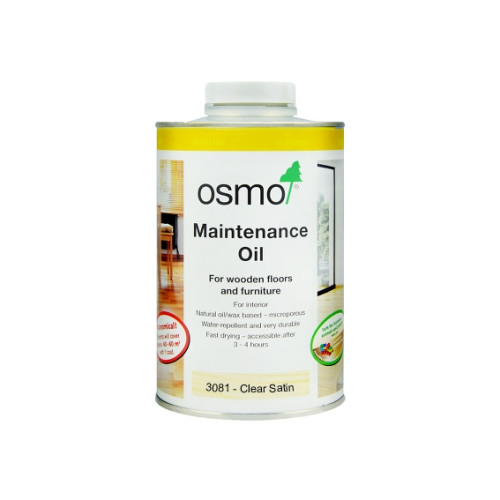2.5ltr: Osmo - Maintenance Oil - Clear Satin - (3081D)