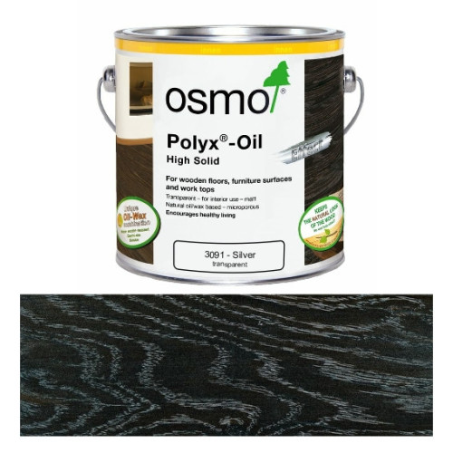 0.125ltr: Osmo - Polyx Oil - Tints - Silver - (3091A)