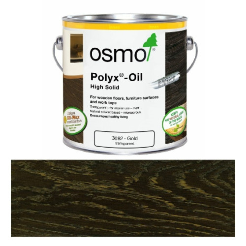 0.75ltr: Osmo - Polyx Oil - Effect - Gold - (3092C)