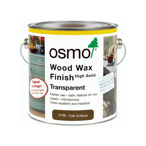 25ltr: Osmo - Wood Wax Finish Transparent Colour - Oak Antique - (3168F)