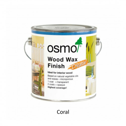 5ml: Osmo - Sachet - Wood Wax Finish Creative - Coral - (3183S)