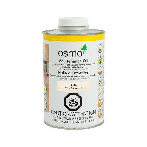 Osmo - Maintenance Oil - White Transparent - 3440 | Floorstock Ltd