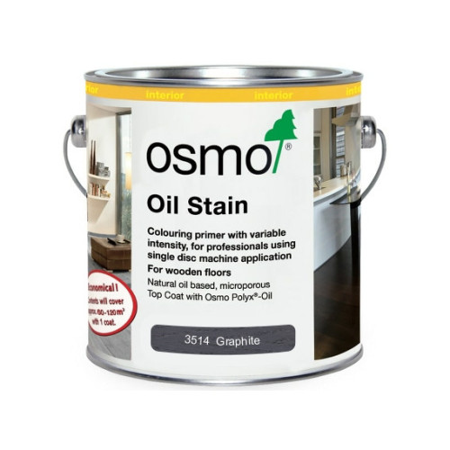 5ml: Osmo - Sachet - Oil Stain - Graphite - (3514S)
