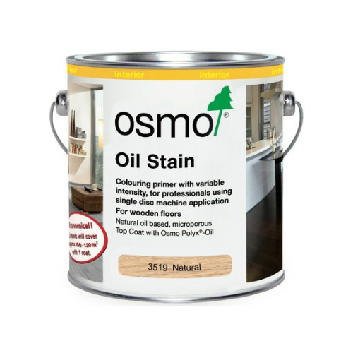 0.125ltr: Osmo - Oil Stain - Natural - (3519A)