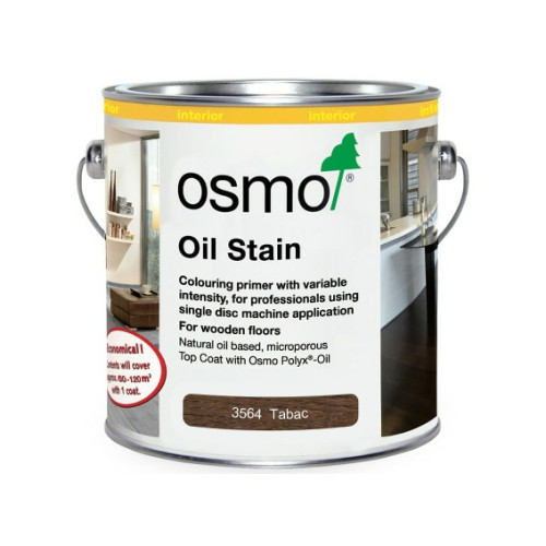 2.5ltr: Osmo - Oil Stain - Tabac - (3564D)