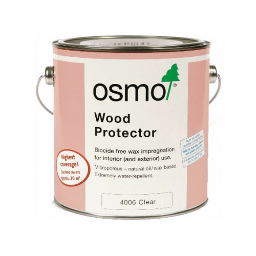 0.125ltr: Osmo - Wood Protector - Clear - (4006A)