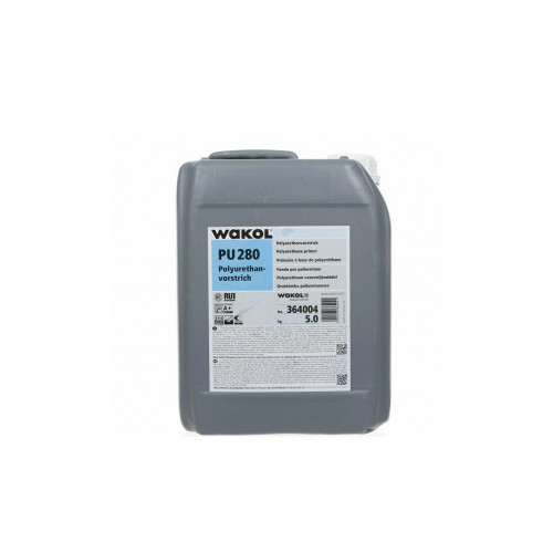 5kg: Lecol - Wakol - PU280 - 1K Rapid Drying Solvent and Water Free Resin Primer - DPM