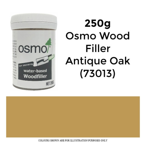 250g: Osmo - Woodfiller - Antique Oak - (73013)