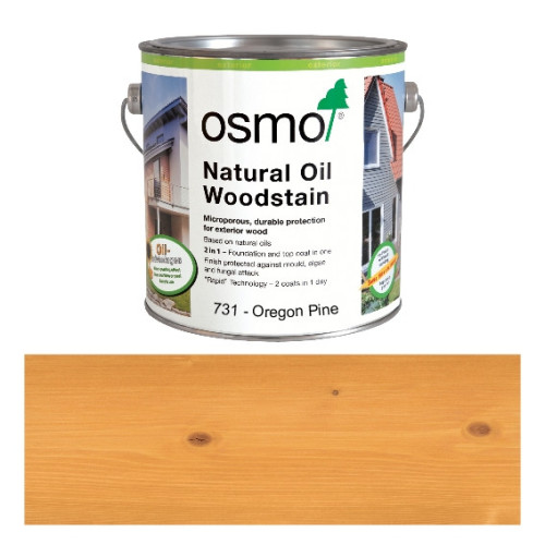 0.75ltr: Osmo - Natural Oil Woodstain - Oregon Pine - (731C)