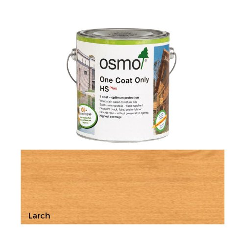 0.125ltr: Osmo - One Coat Only HS Plus - Larch - (9236A)