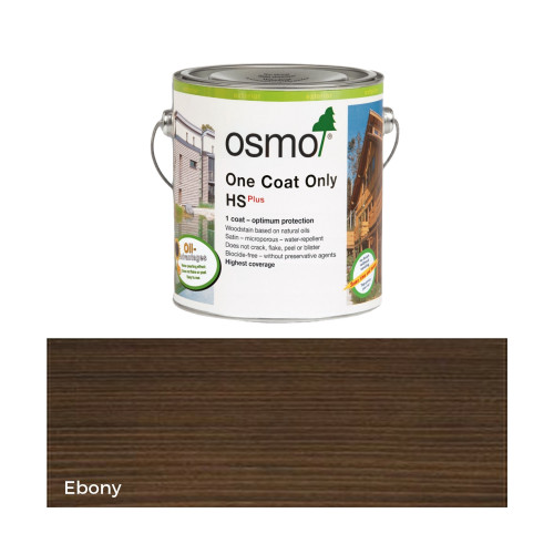 0.75ltr: Osmo - One Coat Only HS Plus - Ebony - (9271C) *SPECIAL ORDER*