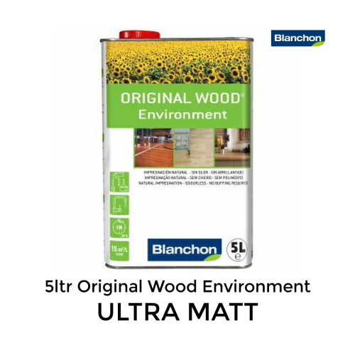 5ltr: Blanchon - Original Wood Environment Oil - UltraMatt 