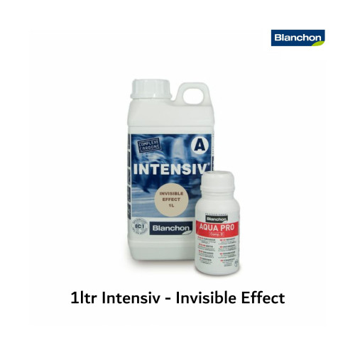 1ltr: Blanchon - Intensiv - Water Based 2K PU Lacquer - Invisible Effect - Including Hardener 