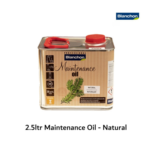 2.5ltr: Blanchon - Maintenance Oil - Natural 