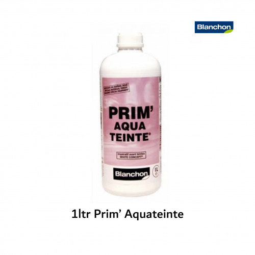 1ltr: Blanchon - Prim'Aquateinte - Primer for White ConceptÂ® System essential prior to using Aquateinteâ„¢ 2K white and pearl grey