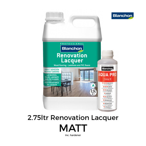 2.75ltr: Blanchon - Renovation Lacquer 2K- Matt