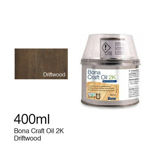 0.4ltr: Bona - Craft Oil 2K - Driftwood