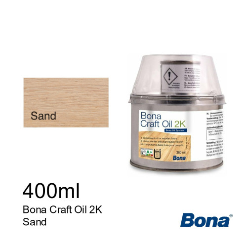 0.4ltr: Bona - Craft Oil 2K - Sand