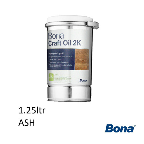 1.25ltr: Bona - Craft Oil 2K - Ash
