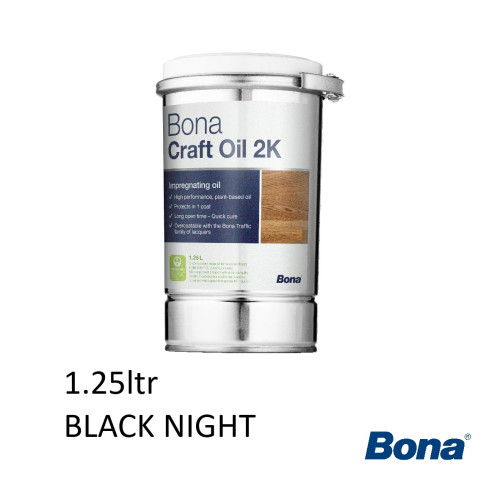 1.25ltr: Bona - Craft Oil 2K - Black Night 