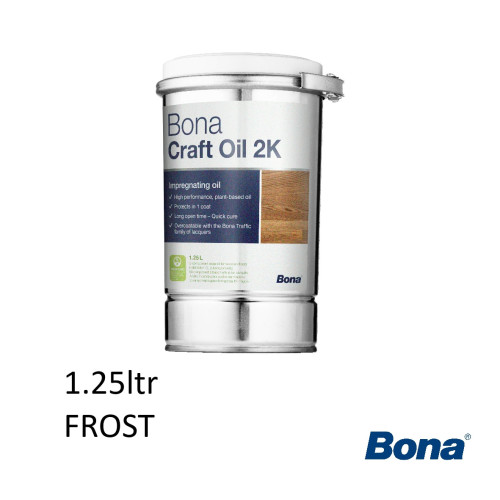 1.25ltr: Bona - Craft Oil 2K - Frost 