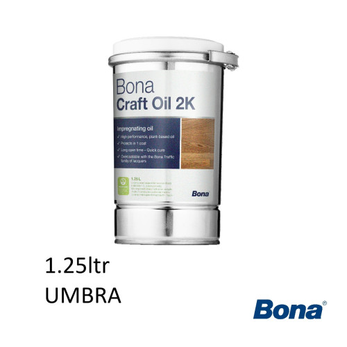 1.25ltr: Bona - Craft Oil 2K - Umbra