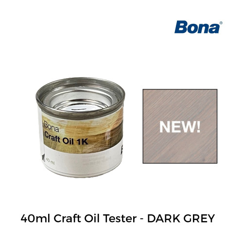 40ml: Bona - Craft Oil Sample - Dark Grey