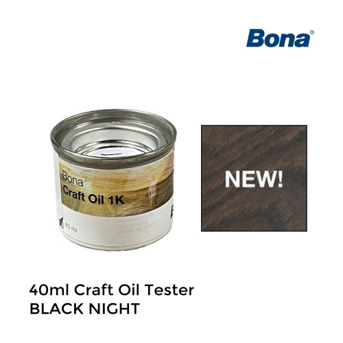 40ml: Bona - Craft Oil Sample - Black Night