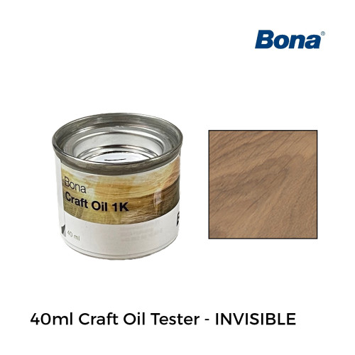 40ml: Bona - Craft Oil Sample - Invisible