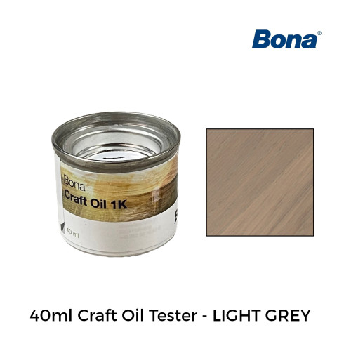 40ml: Bona - Craft Oil Sample - Light Grey