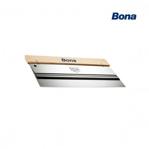 Bona - Double Blade Scraper - Stainless Steel Trowel - Rounded Edge - 270mm