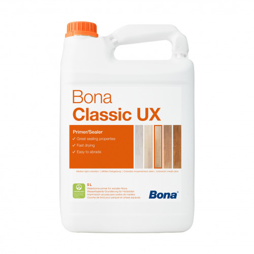 Bona 5ltr Classic UX 1K Waterborne Primer for untreated wood floors