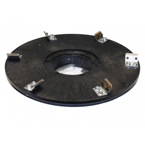 Diamabrush Concrete Coating Removal Tool - 16" - Fitted with 6 x 25 Grit Blades