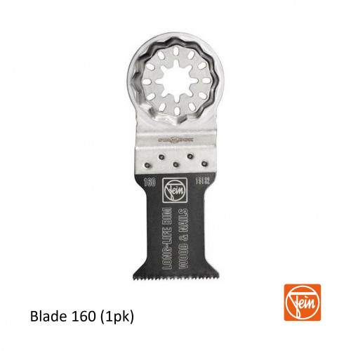 Fein - Starlock - E-Cut 160 form long-life saw blade - 35mm Width x 50mm Length - Single Pack