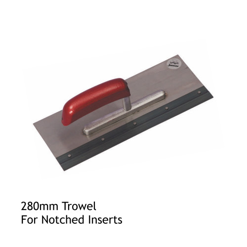 FS - Adhesive Trowel - for use with Notched Inserts - 280mm