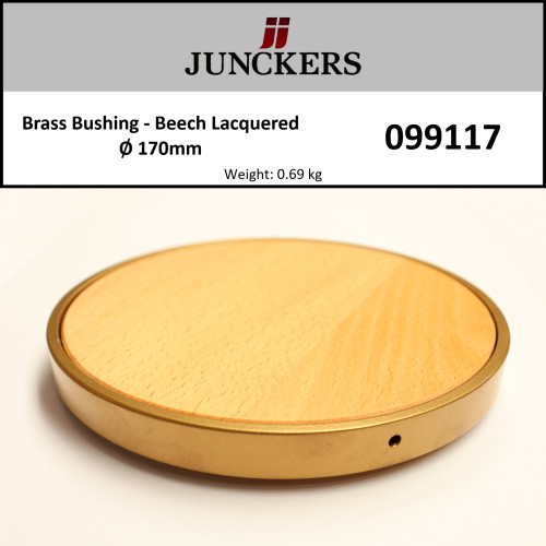 Junckers - Brass Bushing - Beech - SilkMatt - 170mm 
